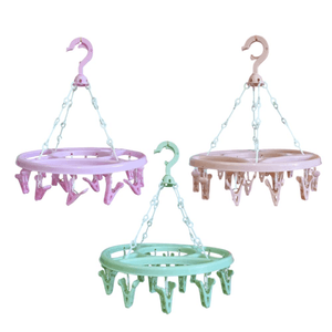 Percha tender organizador lavadero baño varios colores