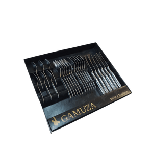 Set De Cubiertos 24 Piezas Gamuza Varina Acero Inoxidable 18/10