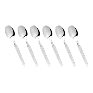Cucharita De Te Acero Inoxidable 18/10 Gamuza Varina Pack X6