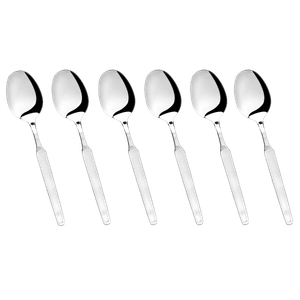 Cuchara De Mesa Acero Inoxidable 18/10 Gamuza Varina Pack X6