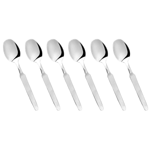 Cucharita De Cafe Acero Inoxidable 18/10 Gamuza Varina X 6