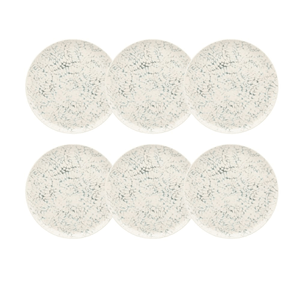 SET X 6 PLATOS POSTRE 20 CM TIE DYE- OXFORD