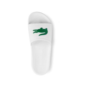 Sandalias Lacoste Croco Hombre Moda Blanco