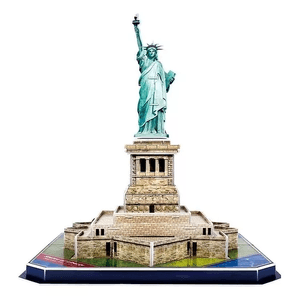 Cubic Fun Rompecabeza 3d Estatua De La Libertad 39 Piezas 67303 Wabro