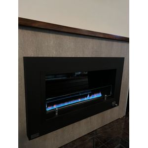 CHIMENEA GAS NATURAL ACERO AL CARBONO MODELO PARIS (90 CM)