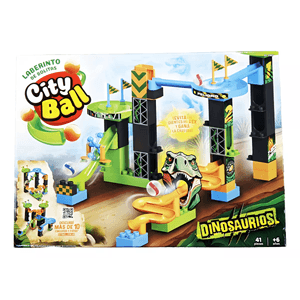 CityBall Laberinto De Bolitas Dinosaurios 41 PIezas 01-3207 Dimare
