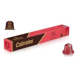 Café Cabrales Perú En Cáspulas Aluminio X10u. Nespresso