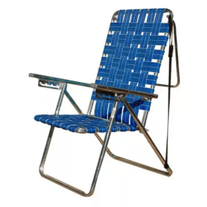 Reposera Sillon Sousa Bajo Aluminio 1 Pulgadas 5 Posiciones Caño 110 Kg