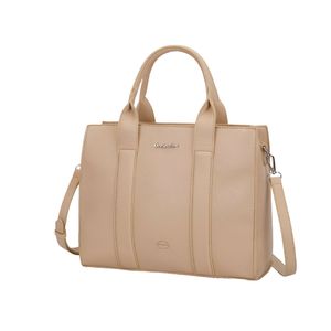 Cartera Oreiro Love Mujer color Caqui Beige con correa extra para bandolera