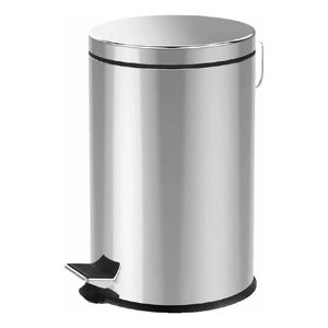 Cesto Tacho De Basura Acero Inoxidable Balde Extraible De 5l
