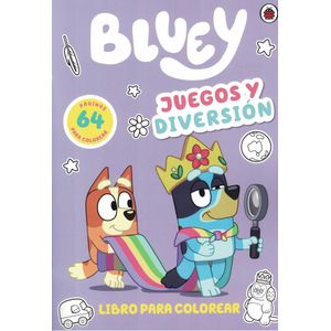 BLUEY JUEGOS Y DIVERSION LIBRO PARA COLOREAR - Bluey
