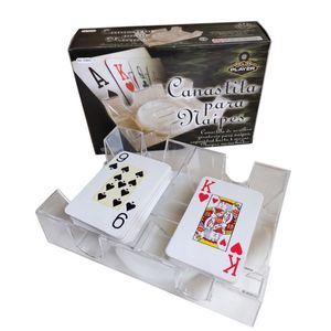 Canastita giratoria para naipes y cartas