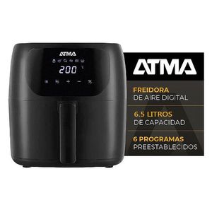 Freidora Atma FR60ARBP sin Aceite Digital 6.5Lts 1300Watts