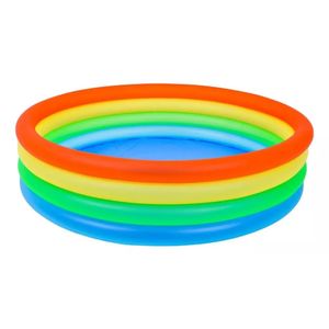 Sun Club Pileta 4 Aros Neon Inflable 10195
