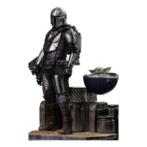 Figura 1/10 Din Djarin And Din Grogu 94923 Iron Studios
