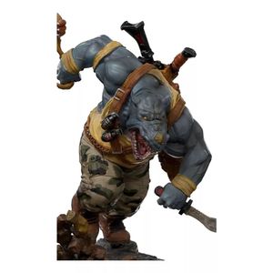Figura Bds Escala 1/10 Rocksteady Tmnt 81023 Iron Studios