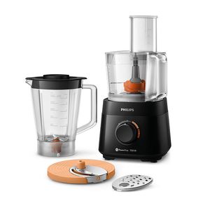 Procesadora Philips HR7301/90 C/Licuadora 4 en 1 750Watts