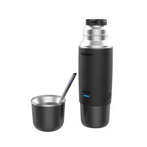 Termo Electrico Peabody Para Auto 500ml Negro