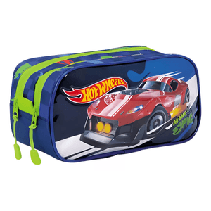 Cartuchera Hot Wheels Make It Epic 2 Cierres Wabro 11855