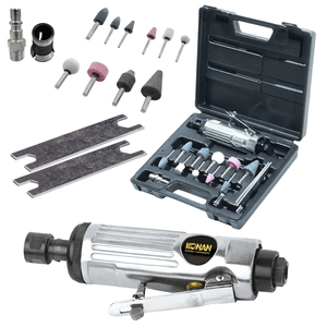 Kit Pulidora Konan Neumática Con 16 Accesorios