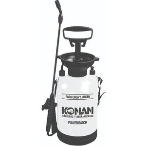 Pulverizador Fumigador Manual 5 Lts Konan Blanco KPM/5L