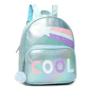 Mochila Infantil Trendy Brillante Jardín Salida Verde Agua