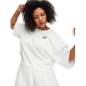 Remera Puma Better Classics Sportstyle Mujer Moda Blanco