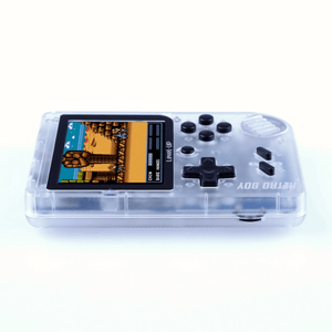 CONSOLA RETROBOY TRANSPARENTE. LEVEL UP