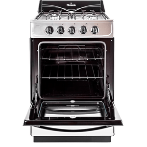 Cocina FLORENCIA 5518F Inoxidable Multigas Con 4 Hornallas