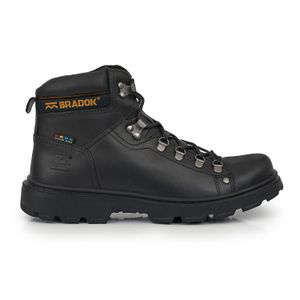BORCEGO WORK NEGRO BOTA CUERO HOMBRE TREKKING
