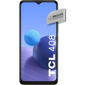 Celular Liberado TCL 408 Gris 64 GB