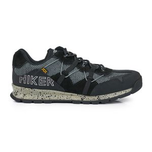 ZAPATILLA HUNGABEE LW NEGRA ZAPATO CUERO HOMBRE TREKKING