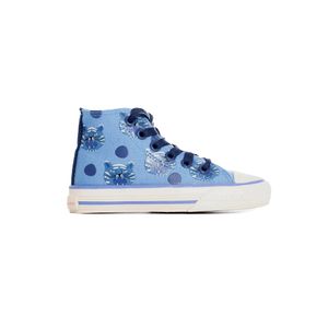 Zapatillas Topper Rail Hi X Pesqueira Kids Niños Moda Azul