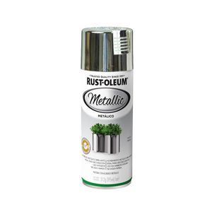 Esmalte aerosol Metálico brillante plata 312 ml