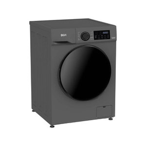 LAVARROPAS BGH BWFI08S24AR - NEGRO PLATA INVERTER CARGA FRONTAL 8 KG 1400RPM