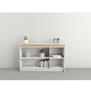 Bahiut Abierto 1.35 Mts Linea Home Tables Cod: 1155 - Olmo Finlandes
