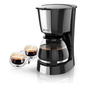 Cafetera Eléctrica Suono De Filtro Jarra 600 Ml Acero Inox