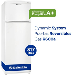 HELADERA C-FREEZER COLUMBIA 317L BLANCA R600 CHD32-9