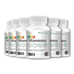 Multivitamínico Vitalis Navitas en cápsulas x 6 Frascos