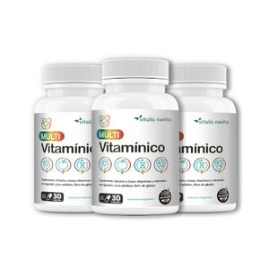Multivitamínico Vitalis Navitas en Cápsulas x 3 Frascos