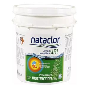 Cloro Instantáneo Multiaccion 10kg Nataclor