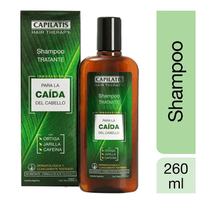 Shampoo Capilatis Tratante C/ort.jar. Y Cafeina x260ml