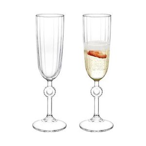 Set x 2 Copa Vaso Vidrio Champagne 150 ml Amore Pasabahce