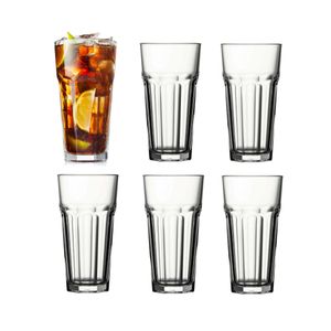 Set x 12 Vasos Vidrio Trago 475 cc Casablanca Pasabahce