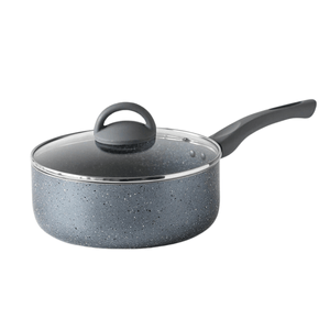 Cacerola Feuer c/Mango Antiadherente Jena 22 cm Inducción Gris
