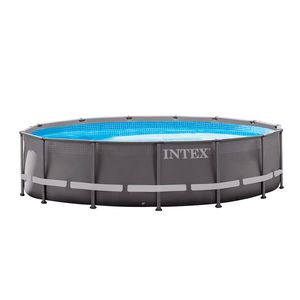 Pileta Estructural Redonda Intex 12706 Lts + Ultra frame 23266/3