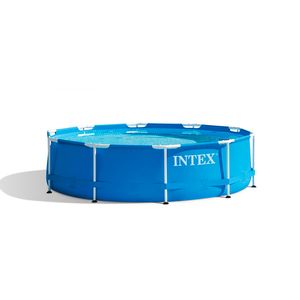 Pileta Estructural Redonda Intex Metal Frame 244x51cm 25642/3