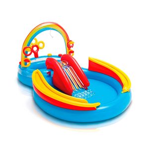 PlayCenter Inflable Intex Rainbow 297x193x135 cm 19620/0
