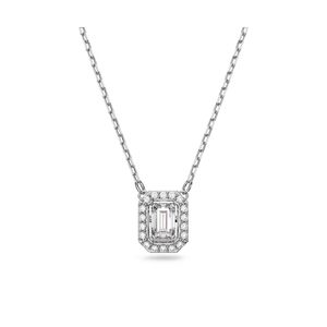 Collar Swarovski Millenia plateado con cristales blancos
