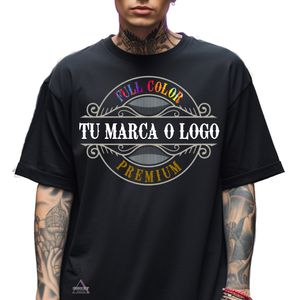 Remeras con tu logo (pack x 10 u.)